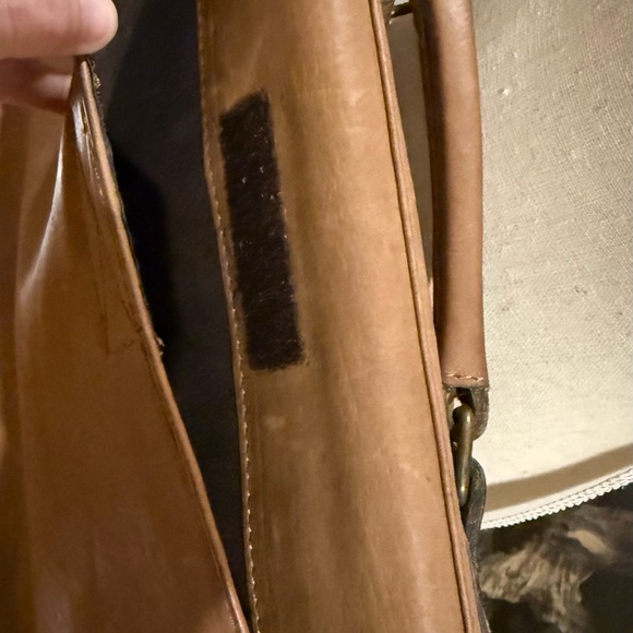 Brown Leather Messenger Bag - Picture 13 of 13